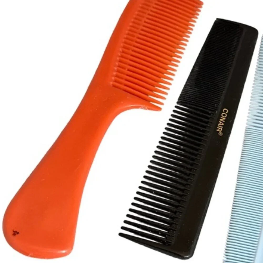 Goody Conair Vintage Collectible Colorful Comb Lot Non Branded Assorted Plastic